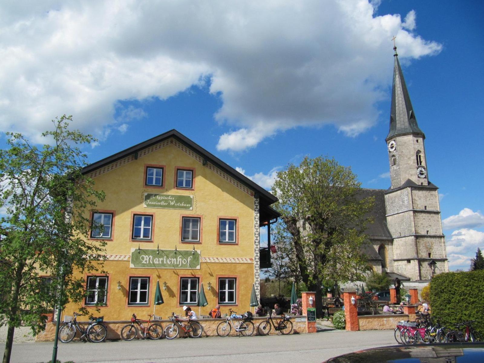 Gasthaus Marienhof Kirchdorf am Inn Esterno foto